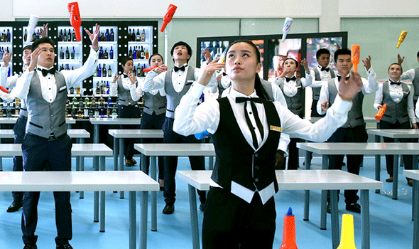 花式调酒师表演